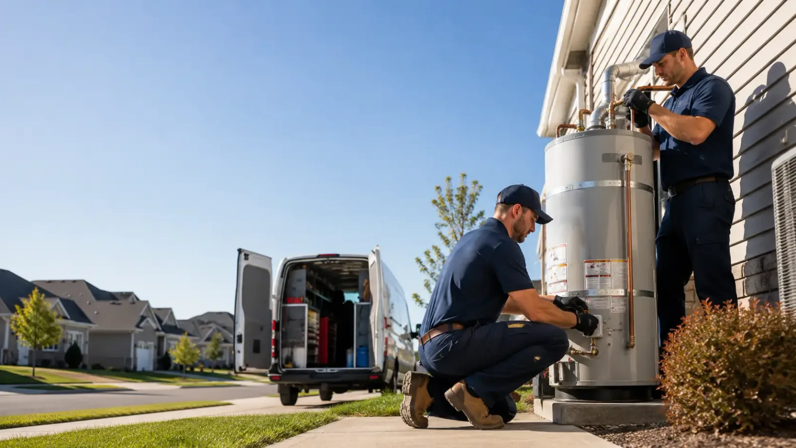 Water Heater Installation in North Lima, OH